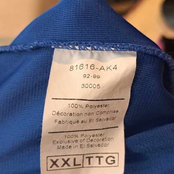 Champion Mesh Blue Athletic Shorts Men's XXL - Picture 5 of 6